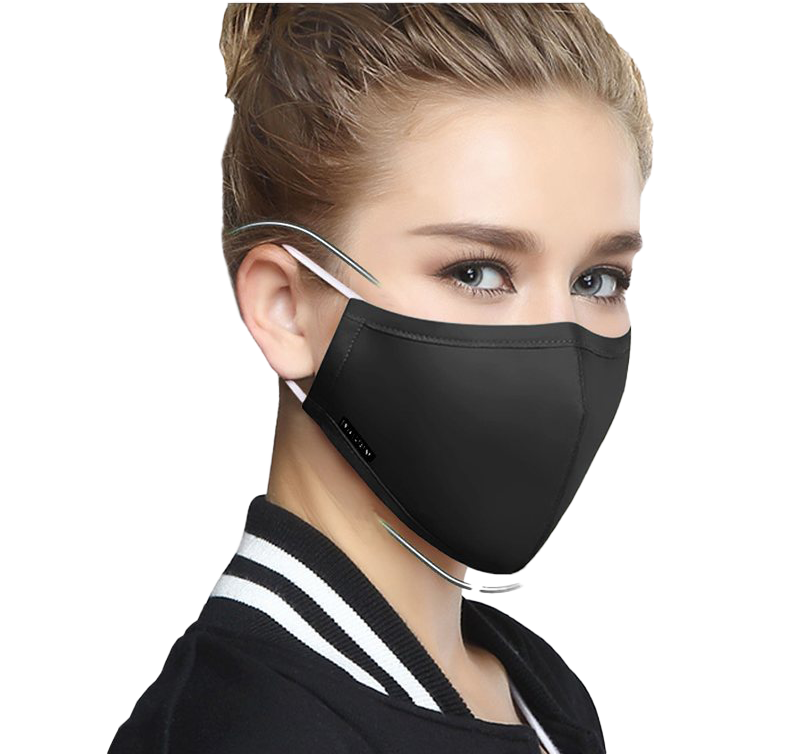 Mask Black Anti-Pollution Free Transparent Image HD PNG Image