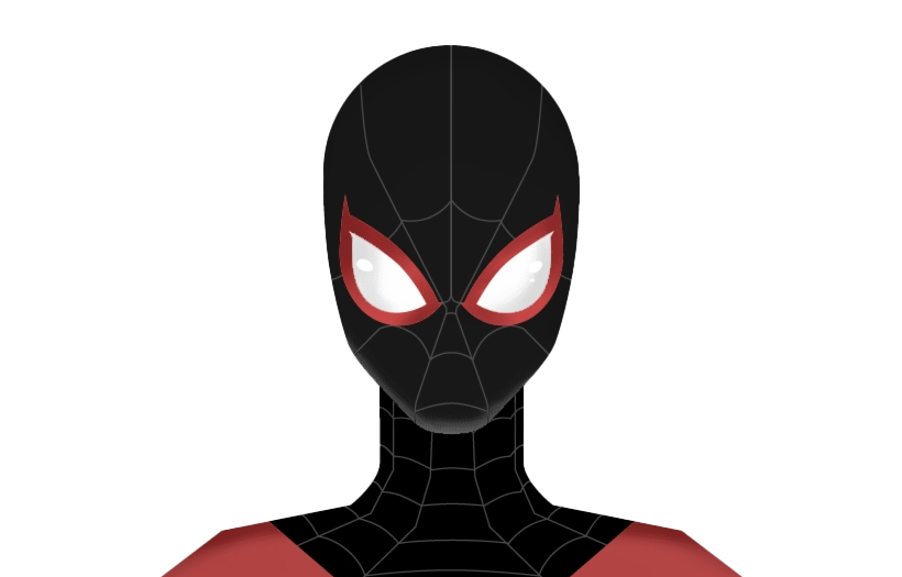 Spider-Man Mask Photos The Into Spider-Verse PNG Image