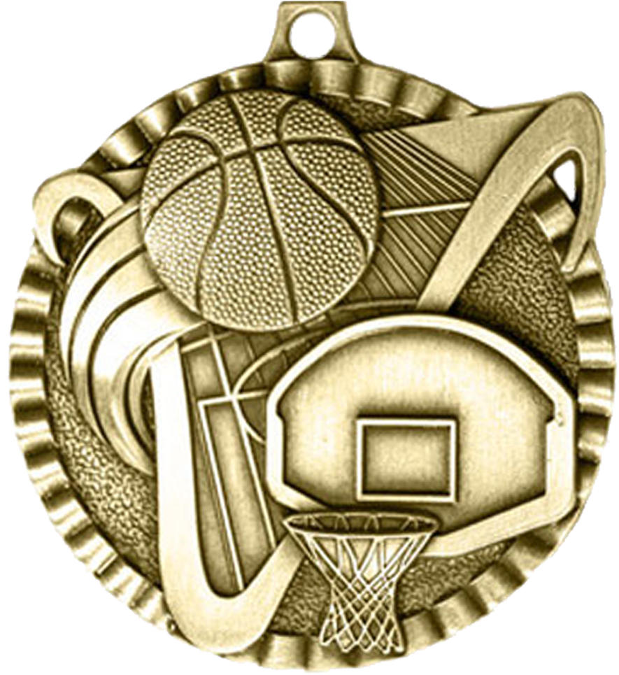Basketball Medal Award PNG File HD PNG Image