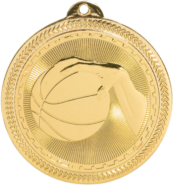 Golden Basketball Medal PNG Image High Quality PNG Image
