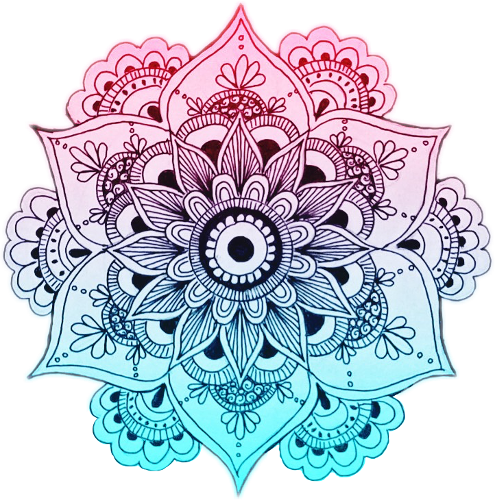 Tattoo Designs Coloring Bat Book Zentangle Mandala PNG Image