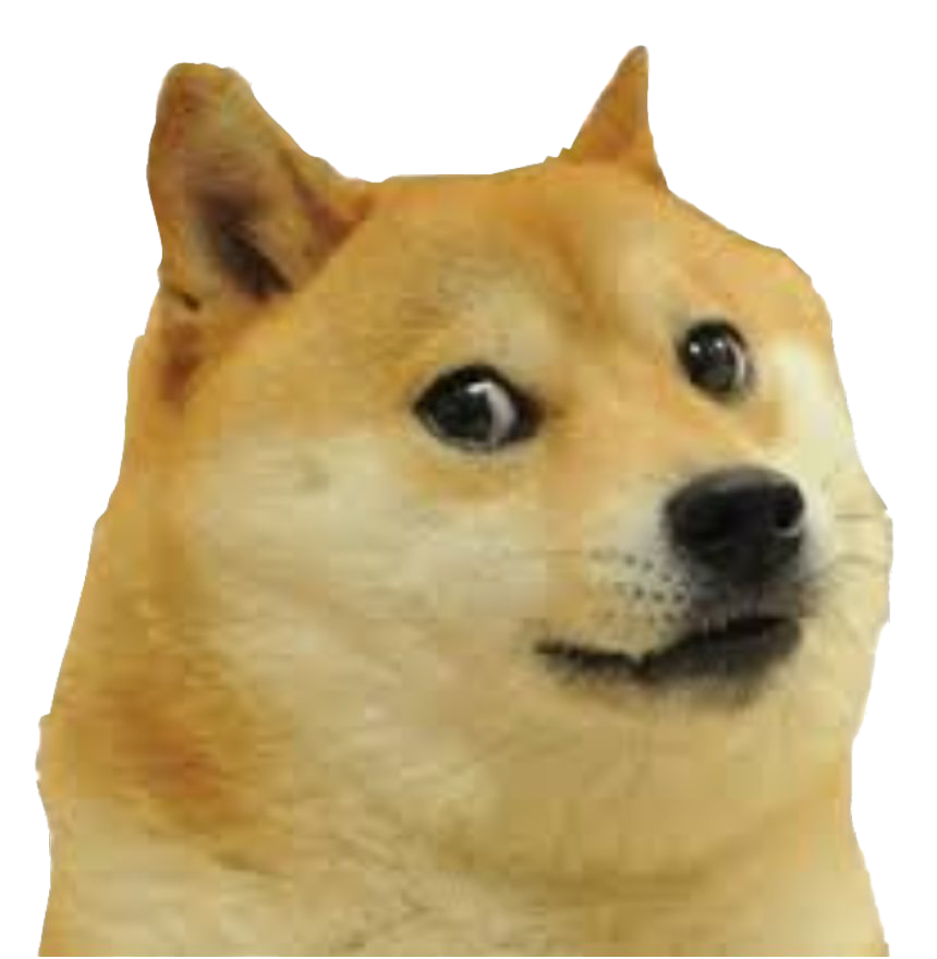 Meme Doge Free PNG HQ PNG Image