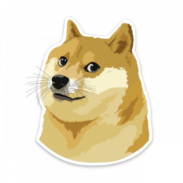 Shiba Inu Doge Meme Free Clipart HQ PNG Image