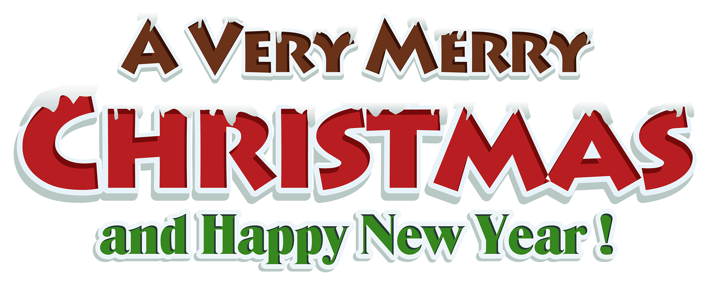 Merry Christmas Text Png Clipart PNG Image