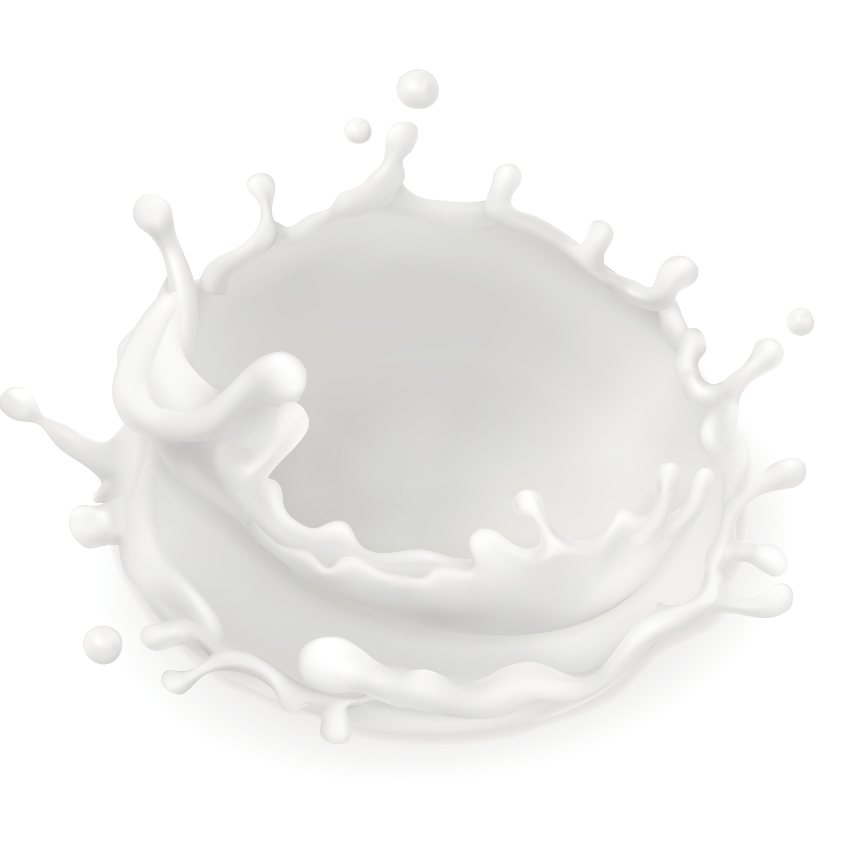 Coconut White Banana Circle Milk Flavored PNG Image