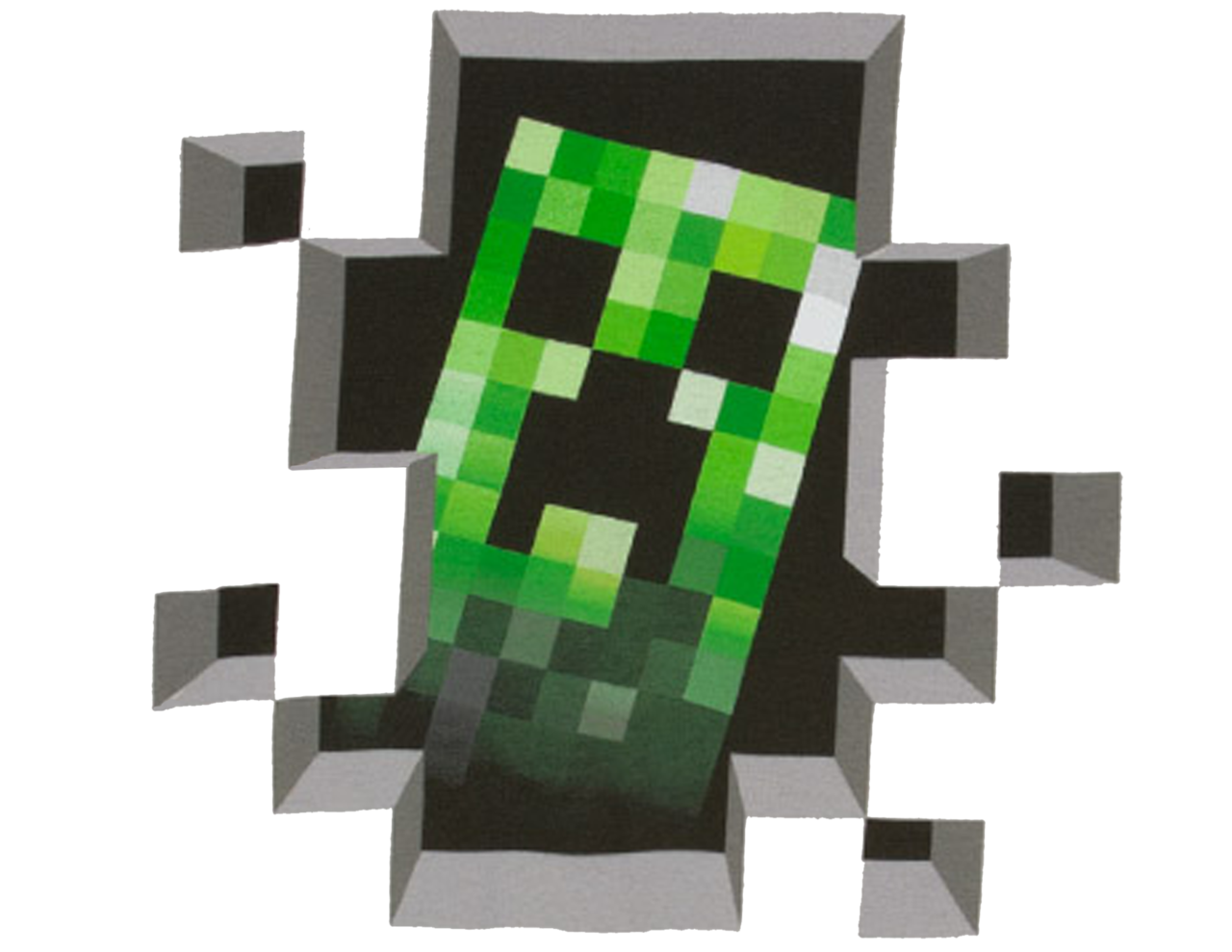 Wiki Creeper Minecraft Skin Free Photo PNG PNG Image