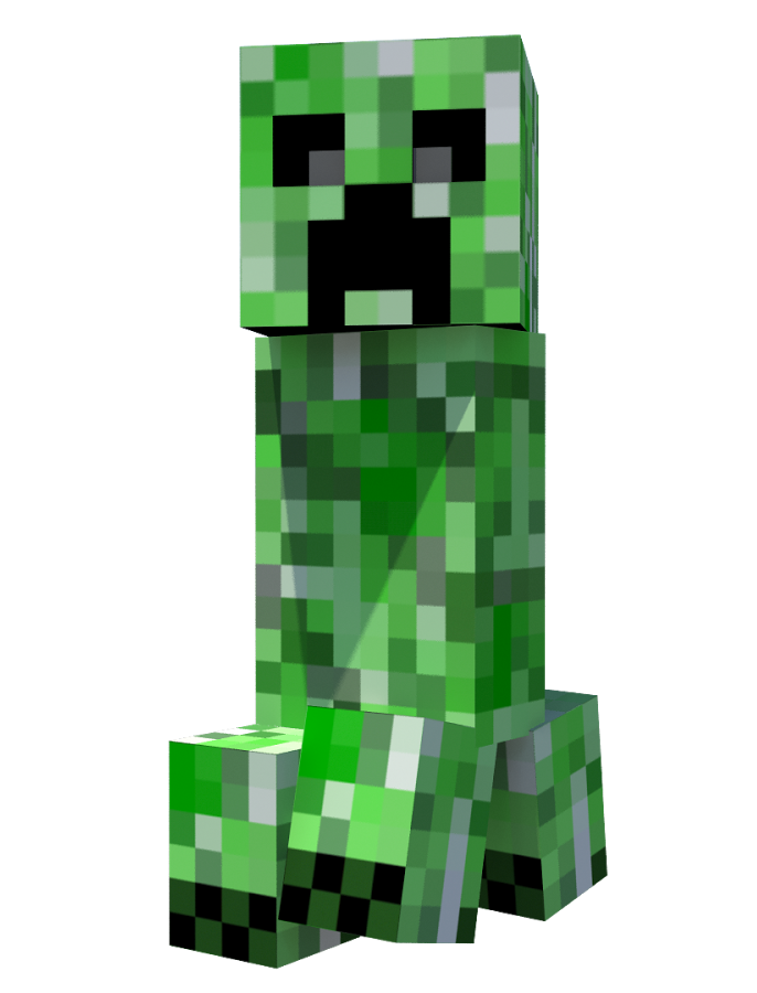 Creeper Green Coloring Minecraft Book PNG Free Photo PNG Image