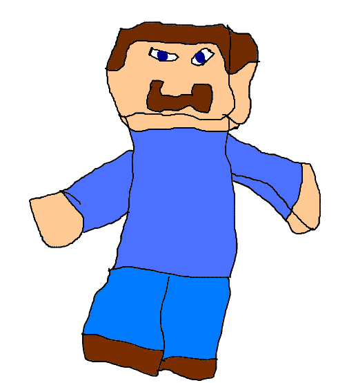 Standing Boy Minecraft Fortnite Drawing Free Clipart HD PNG Image