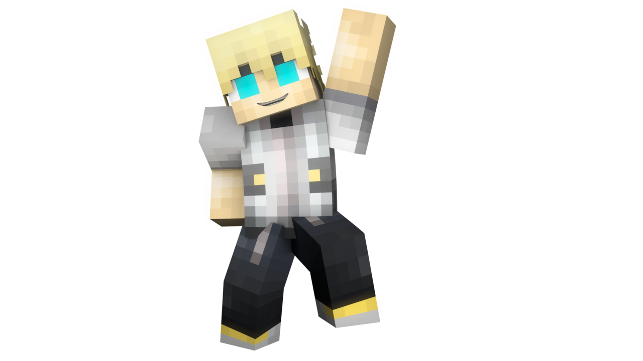 Rendering Minecraft Fortnite Yellow Joint Free Photo PNG PNG Image