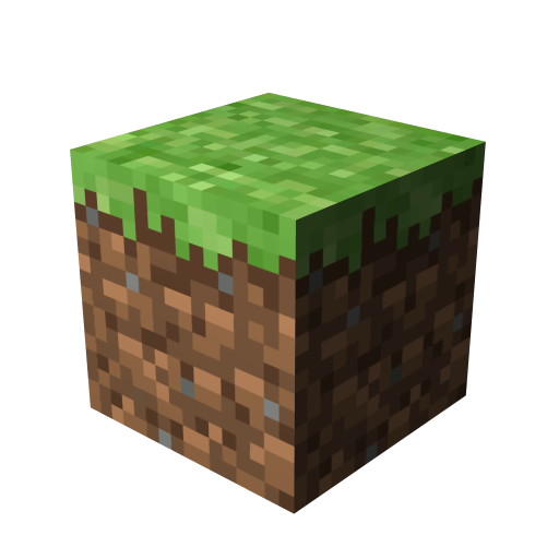 Biome Square Pocket Edition Grass Minecraft Block PNG Image