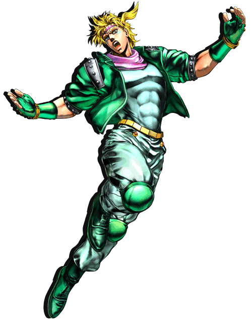 Jojo All Dio Star Hirose Art Koichi PNG Image