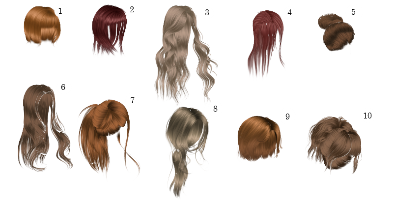 Hair Wig Hairstyle Long Download Free Image PNG Image