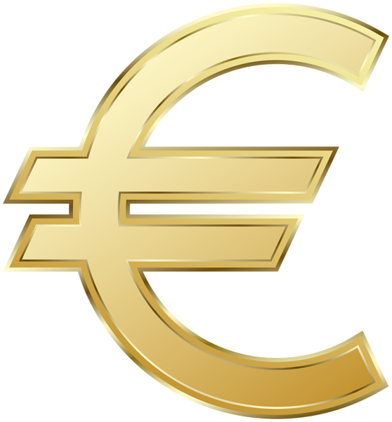 Symbol Gold Euro Free Transparent Image HD PNG Image