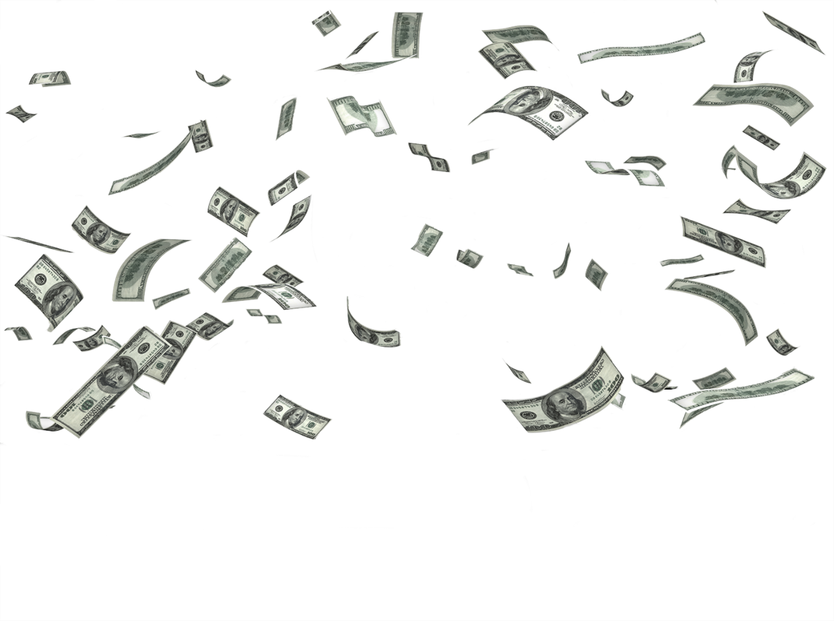 Money Falling Download HQ PNG Image