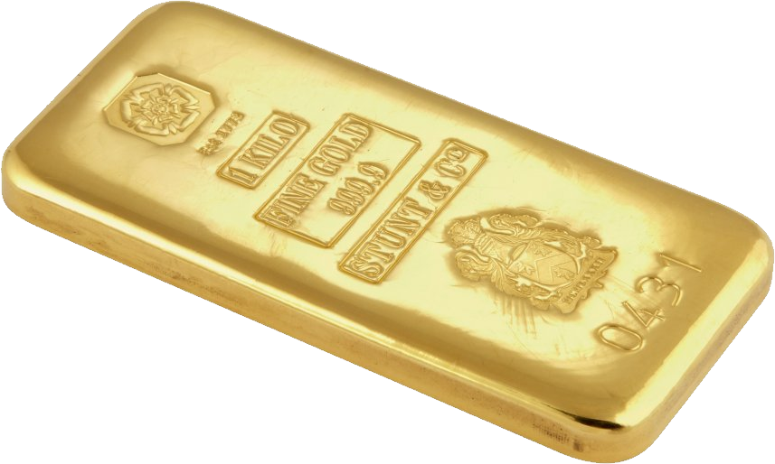 Single Bar Gold Free HD Image PNG Image