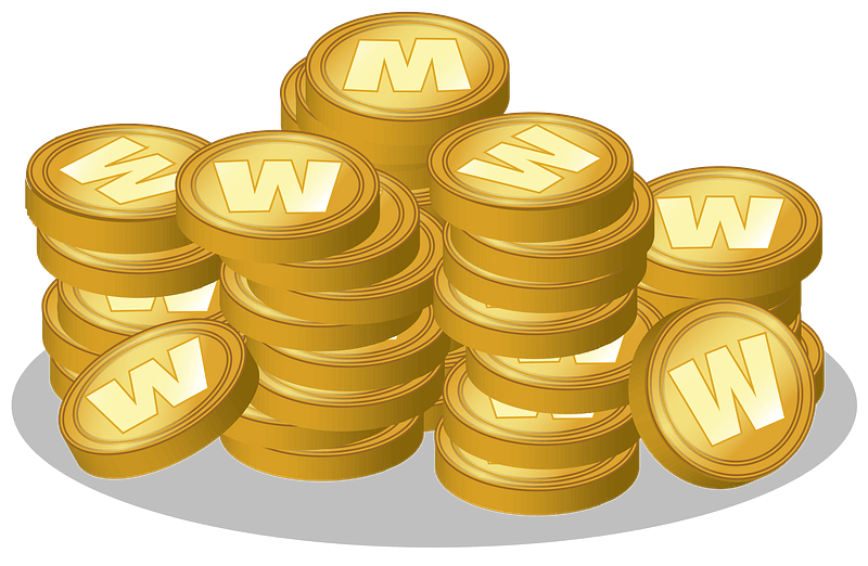 Golden Coins Stack Currency PNG Image High Quality PNG Image