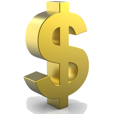 Gold Dollar Image PNG Image