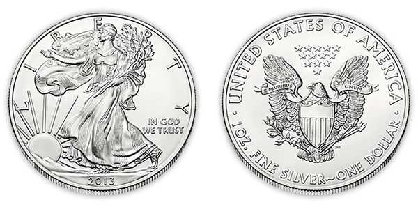 American Silver Coin PNG Image