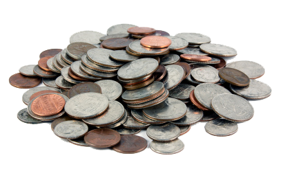 Coins File PNG Image