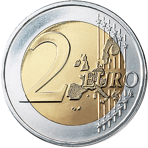 Euro Coin Clipart PNG Image