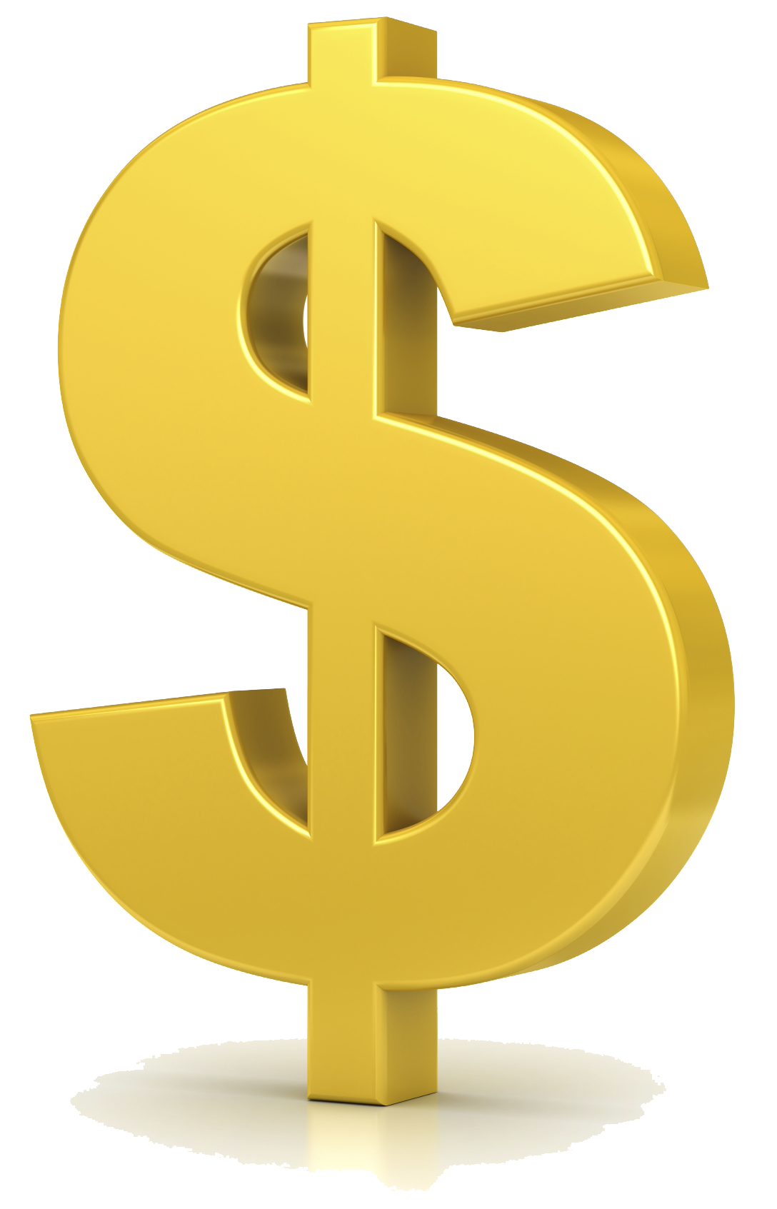 Gold Dollar Clipart PNG Image