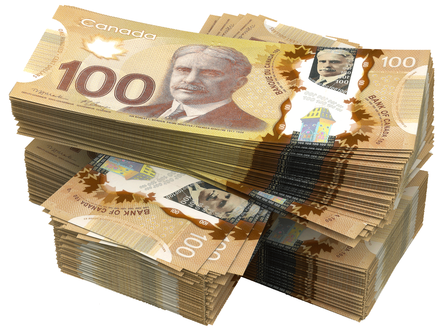Canada Canadian Of Dollar Banknotes Money The PNG Image