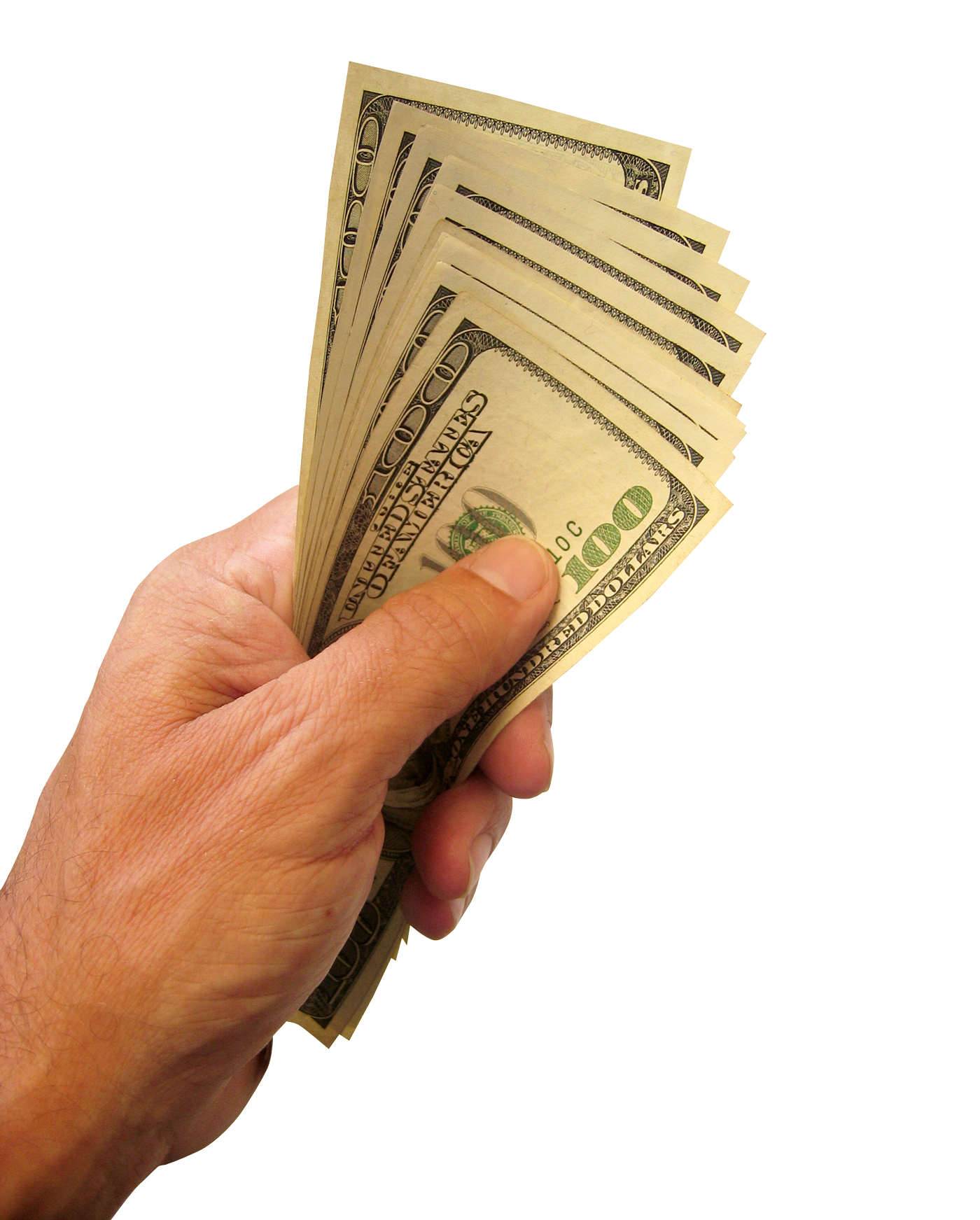 Account Money Dollars Budget Us Hand Savings PNG Image
