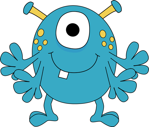 Blue Monster Photos PNG Image