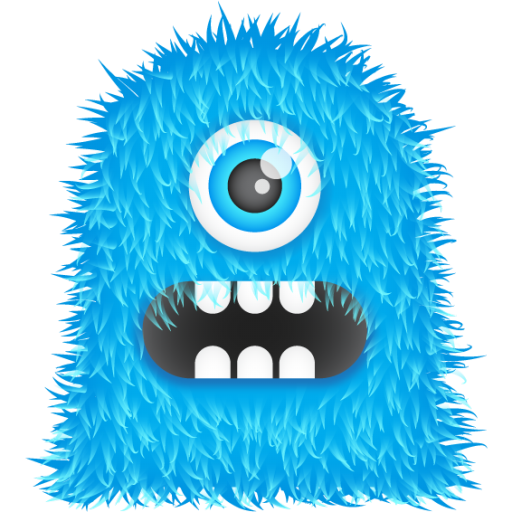 Blue Monster Transparent Image PNG Image