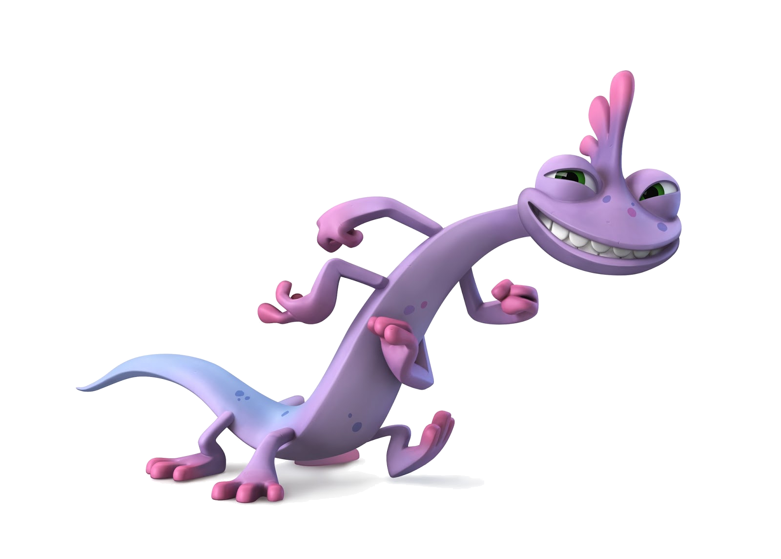 Purple Lizard Monsters Inc HQ Image Free PNG Image