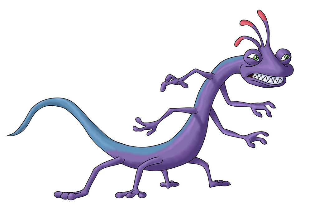 Purple Lizard Monsters Inc HQ Image Free PNG Image