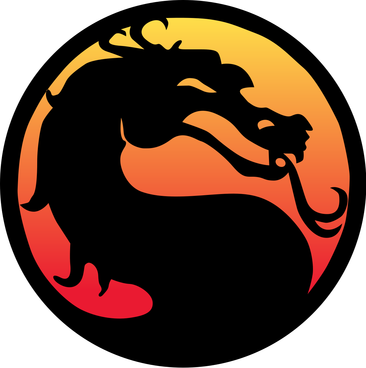 Logo Pic Kombat Mortal Free Photo PNG Image