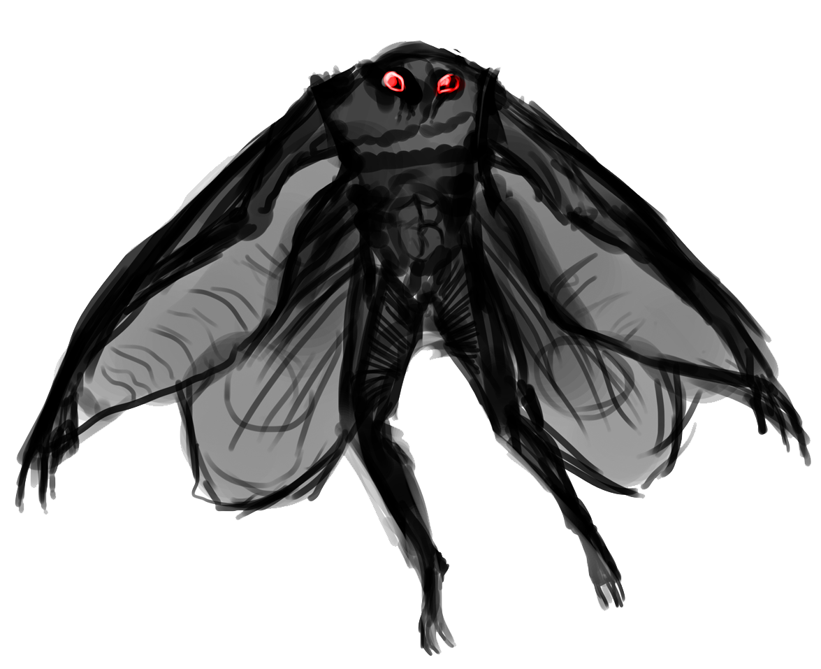 Moth Man Transparent Image PNG Image