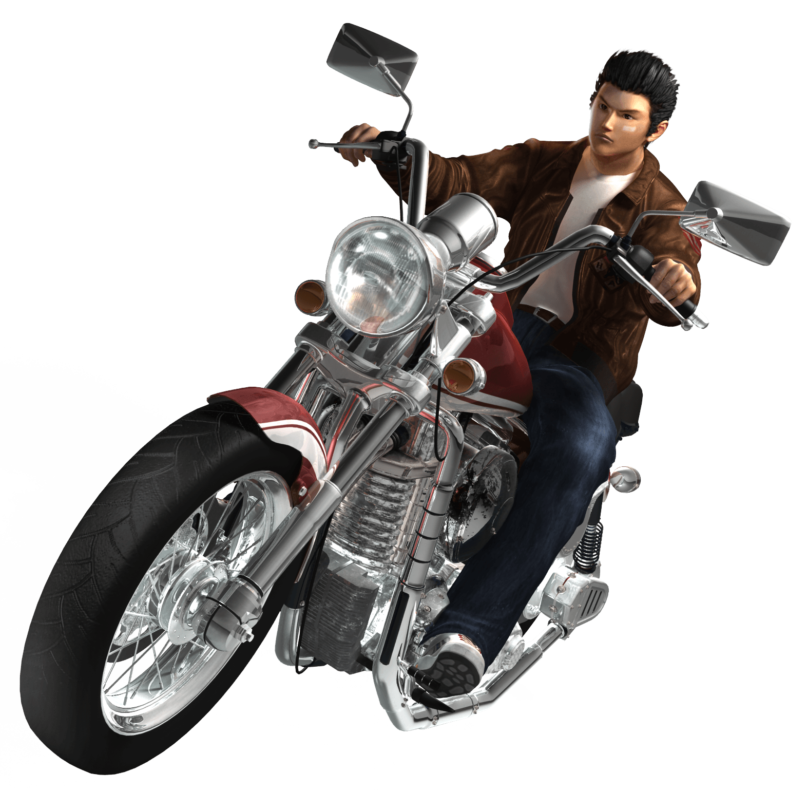 Motorbiker On Motorcycle Png Image Man On Motorcycle Png Image PNG Image