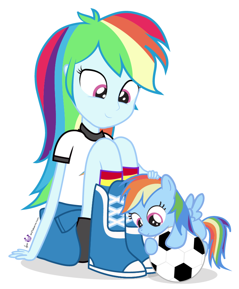 Rainbow Dash Equestria Girls Clipart PNG Image