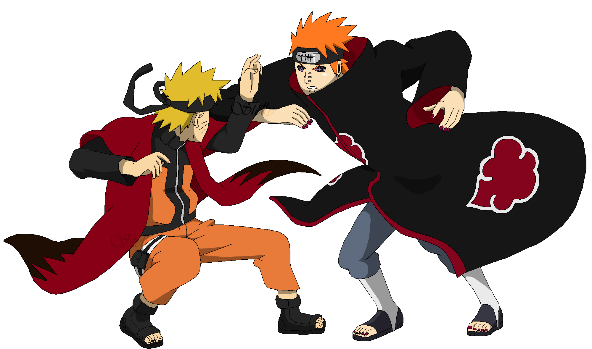 Naruto Pain Transparent Image PNG Image