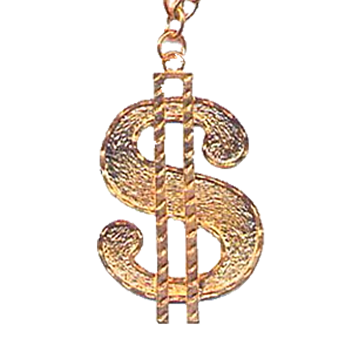 Portable Money Symbol Graphics Necklace Network PNG Image