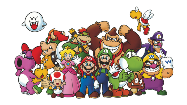 Nintendo Characters File PNG Image