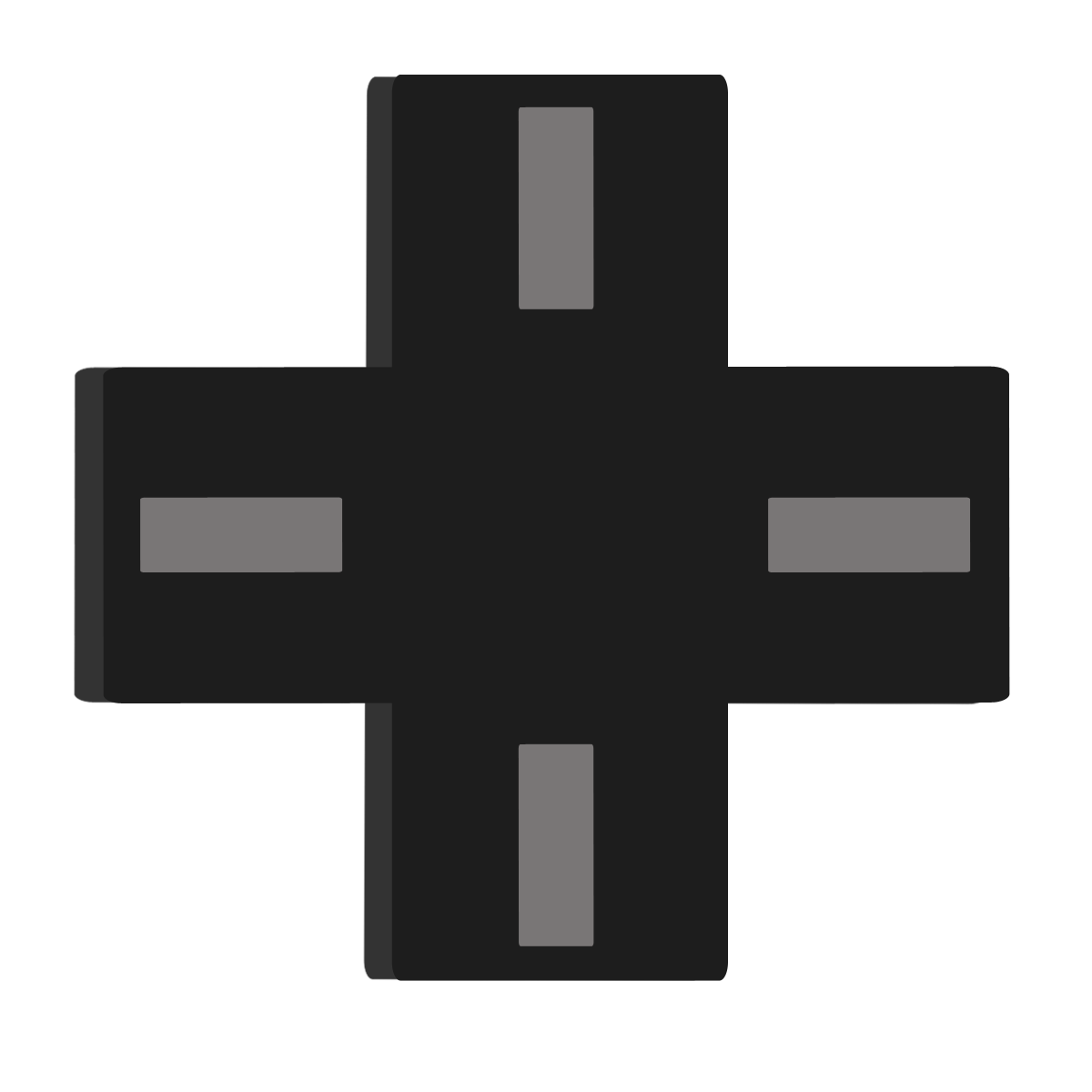 Symbol Cross 64 Nintendo Ds Dpad PNG Image