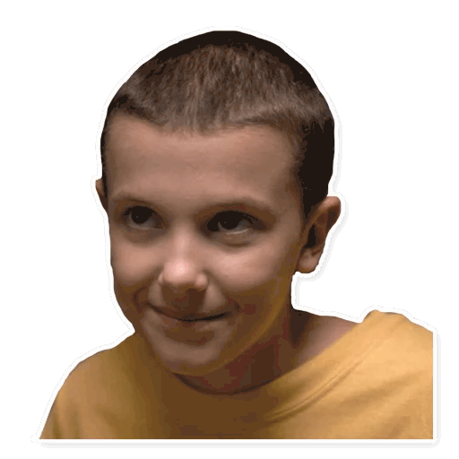 Brown Head Stranger Bobby Things Eleven Millie PNG Image