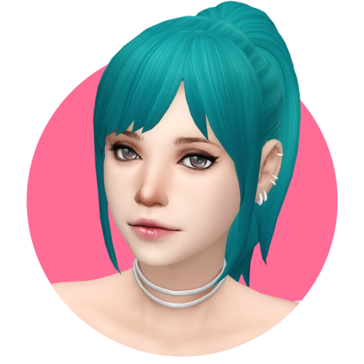Sims Hair Hairstyle Wig Free Download Image PNG Image