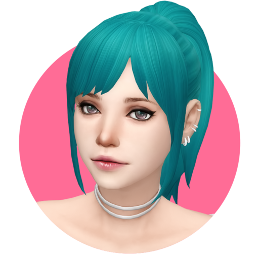 Sims Hair Hairstyle Wig Free Download Image PNG Image