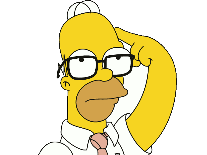 Homer Art Bart Text Marge Simpson PNG Image