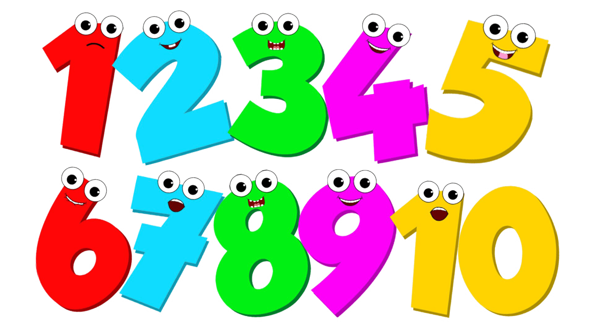 1 To Picture Number PNG Free Photo PNG Image
