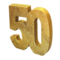 Glitter Number HD Image Free