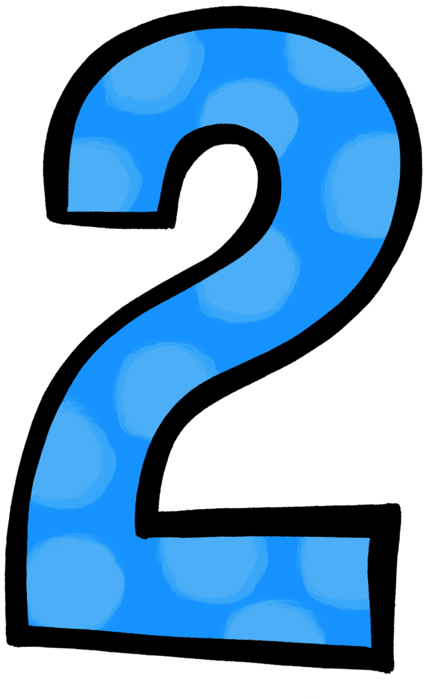 2 Number PNG Download Free PNG Image