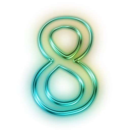 8 Number Download HQ PNG Image