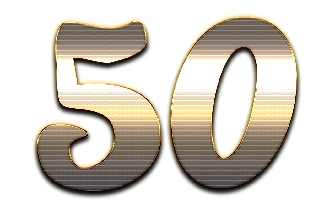 50 Number Free Download PNG HD PNG Image