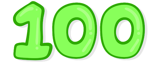 100 Number Free Download PNG HQ PNG Image
