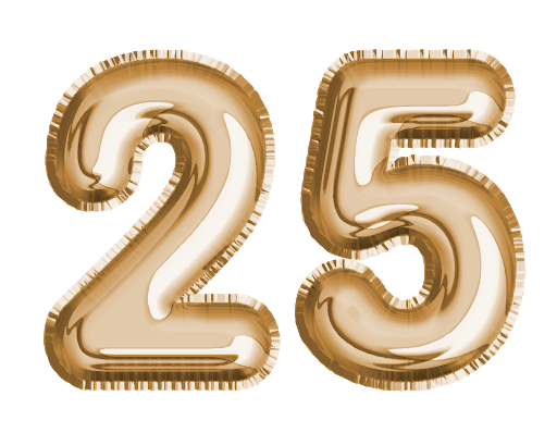 25 Number Free Clipart HQ PNG Image